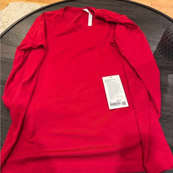 lululemon athletica Red Long Sleeve Top - Picture 5 of 7